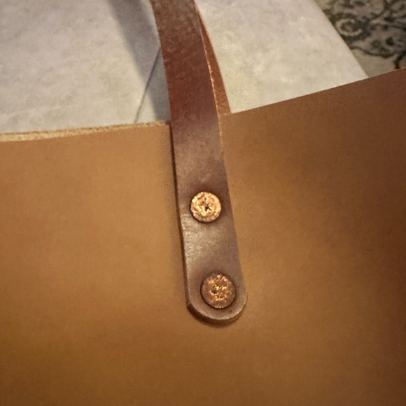 KMM & Co Leather Tote (NWOT) - Picture 8 of 10